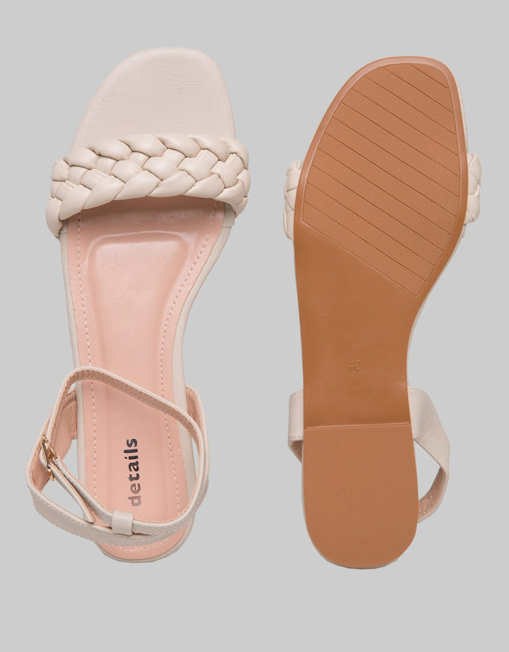 Details Braided Ankle Strap Sandals