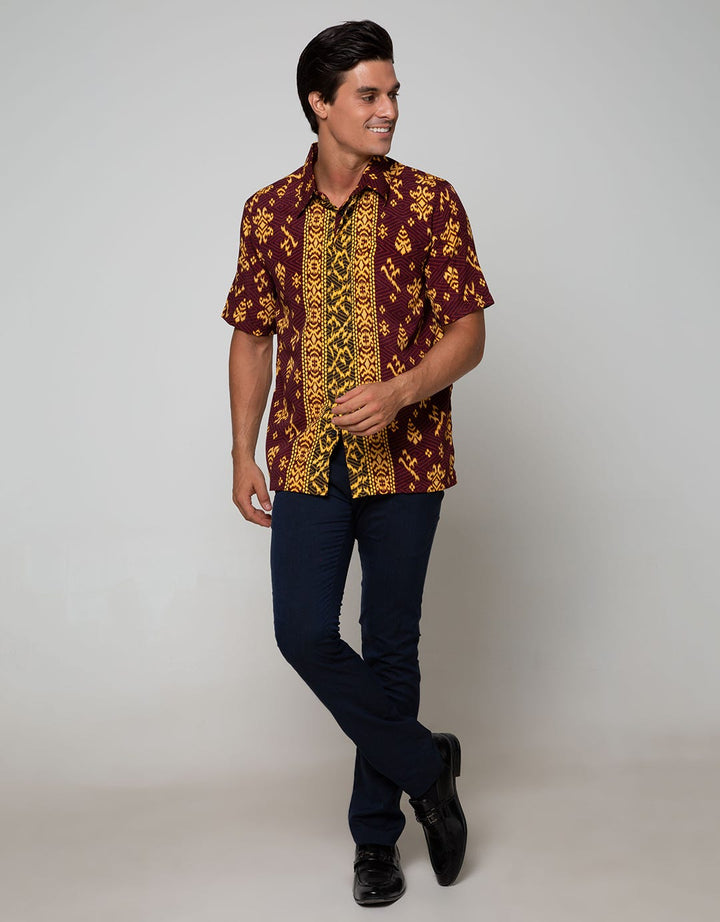 Adikusuma Hem Batik Latar Wajik
