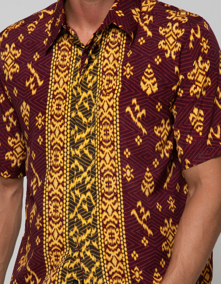 Adikusuma Hem Batik Latar Wajik