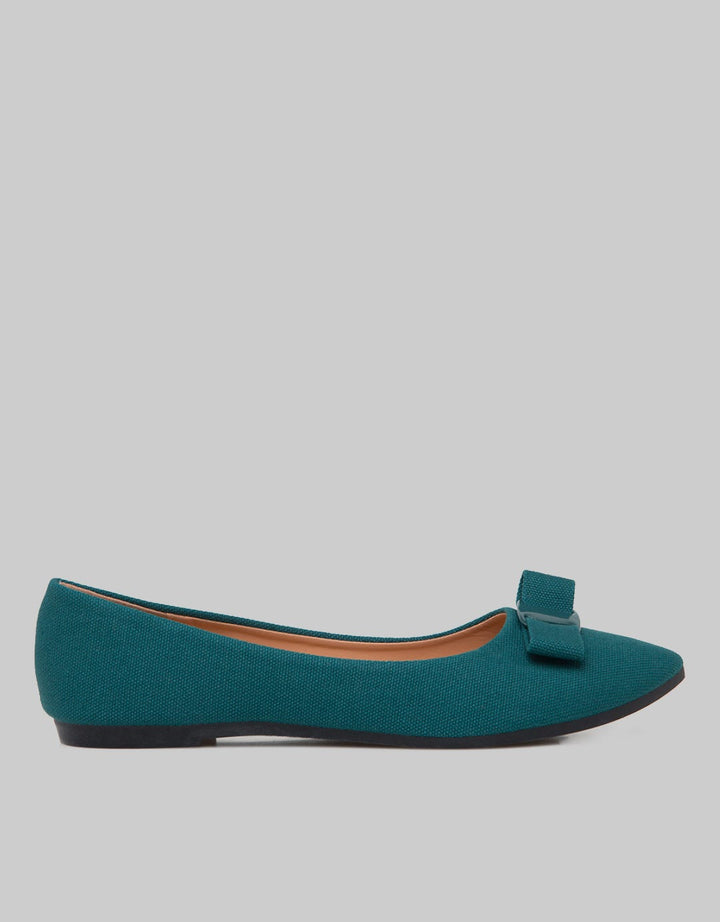 St. Yves Ballerinas Buckle Sepatu Flat