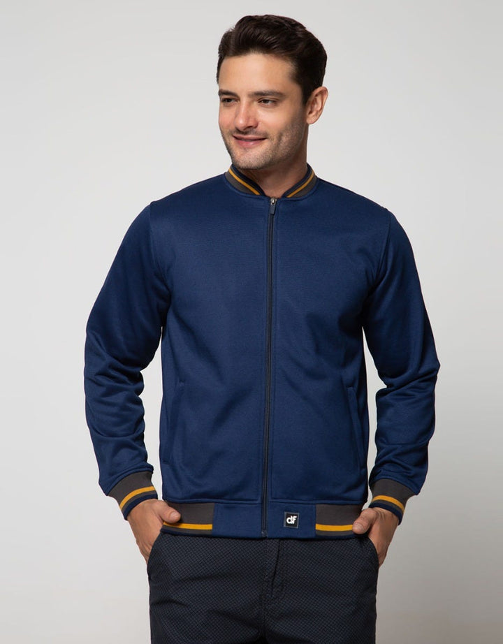 d&f Jacket Cvc Bomber Yellow stripe