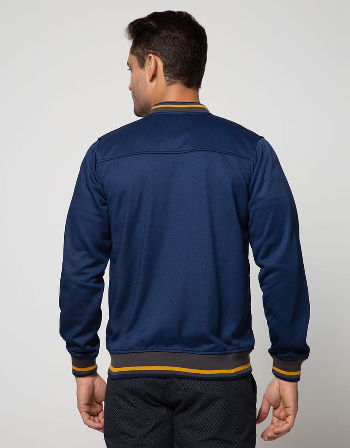 d&f Jacket Cvc Bomber Yellow stripe