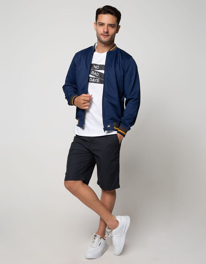 d&f Jacket Cvc Bomber Yellow stripe