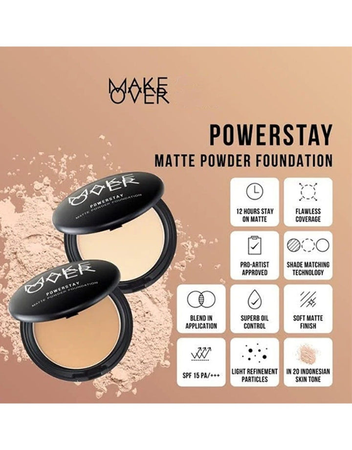 Make Over Powerstay Demi-Matte Cover Cushion 15 g