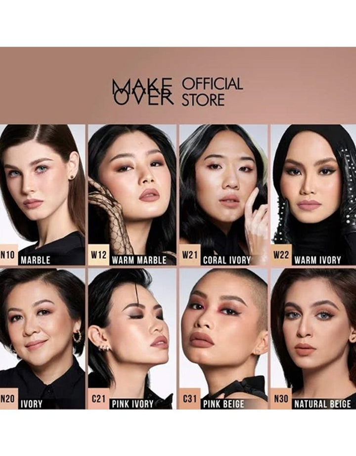 Make Over Powerstay Demi-Matte Cover Cushion 15 g