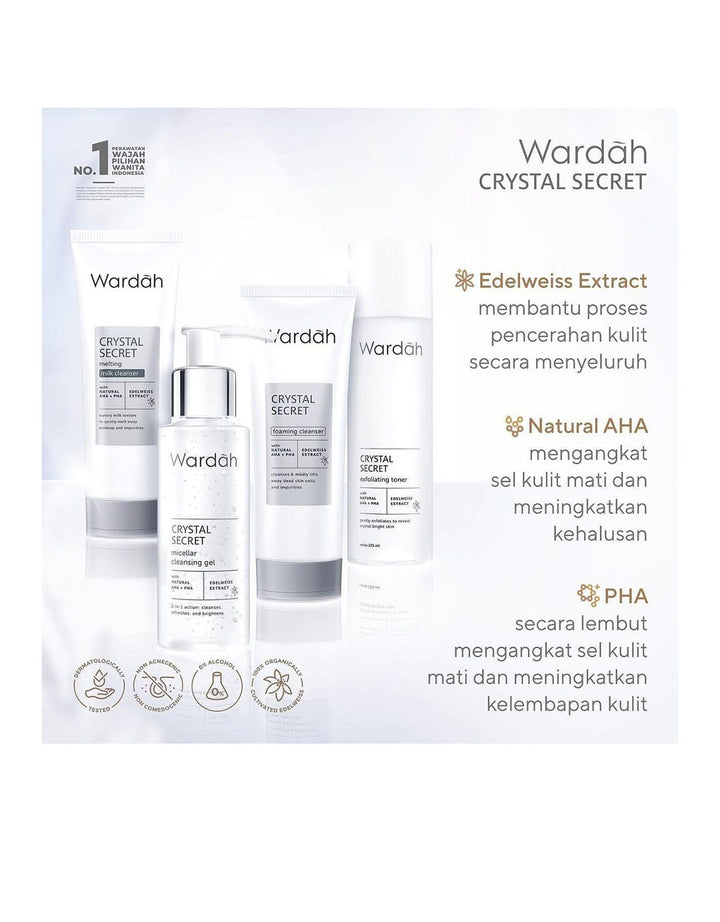 Wardah Perfect Bright Cooling Bright Jelly Facial Foam 100 Ml