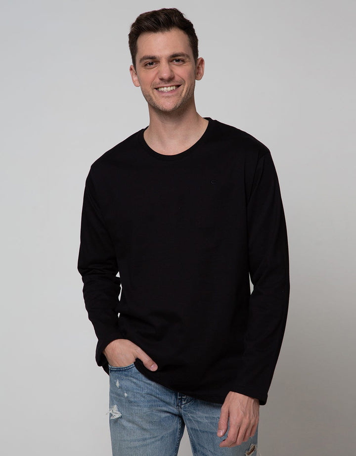 Cole Long Sleeve Oblong Basic Round Neck