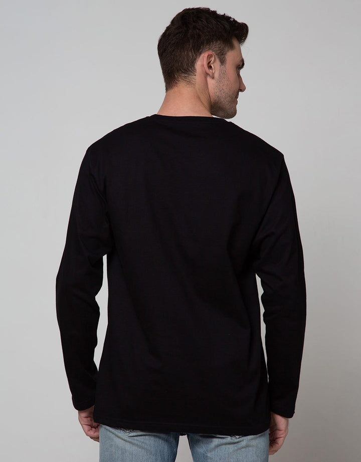 Cole Long Sleeve Oblong Basic Round Neck