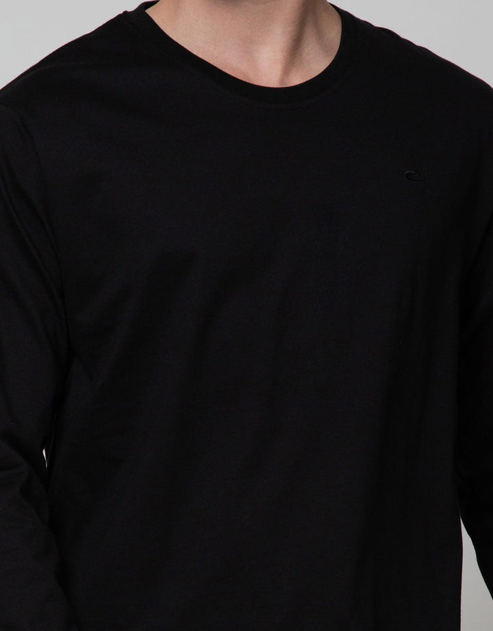 Cole Long Sleeve Oblong Basic Round Neck