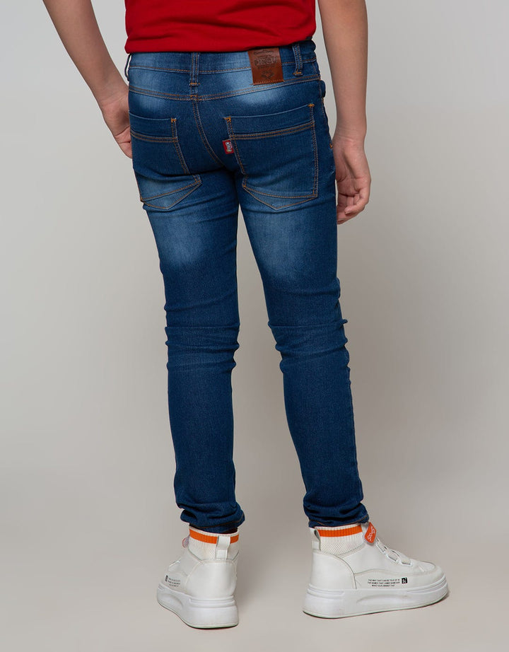 Pingu Celana Panjang Denim Anak Laki Laki