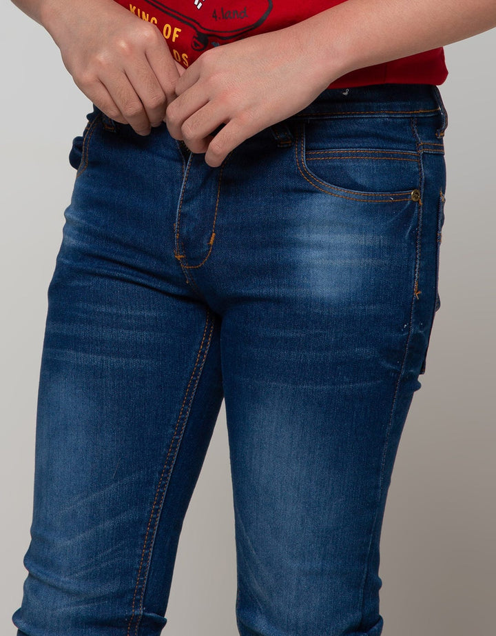 Pingu Celana Panjang Denim Anak Laki Laki