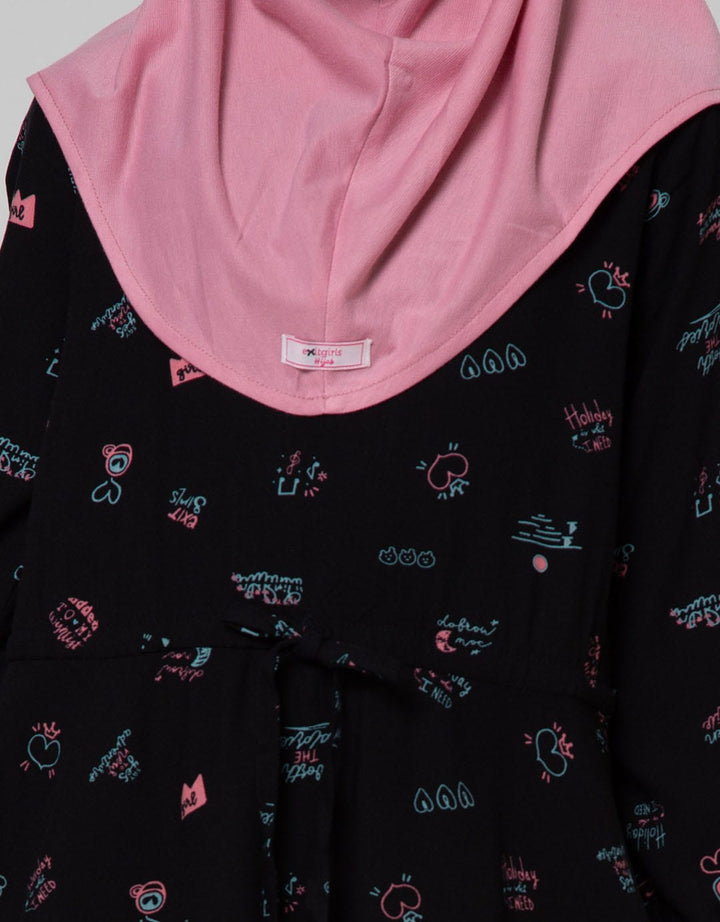 Exit Girls Nazua One Set Hijab Anak Perempuan