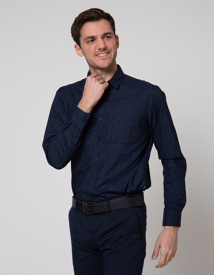 Andew Smith Formal Basic Kemeja Pria