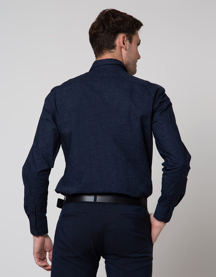 Andew Smith Formal Basic Kemeja Pria
