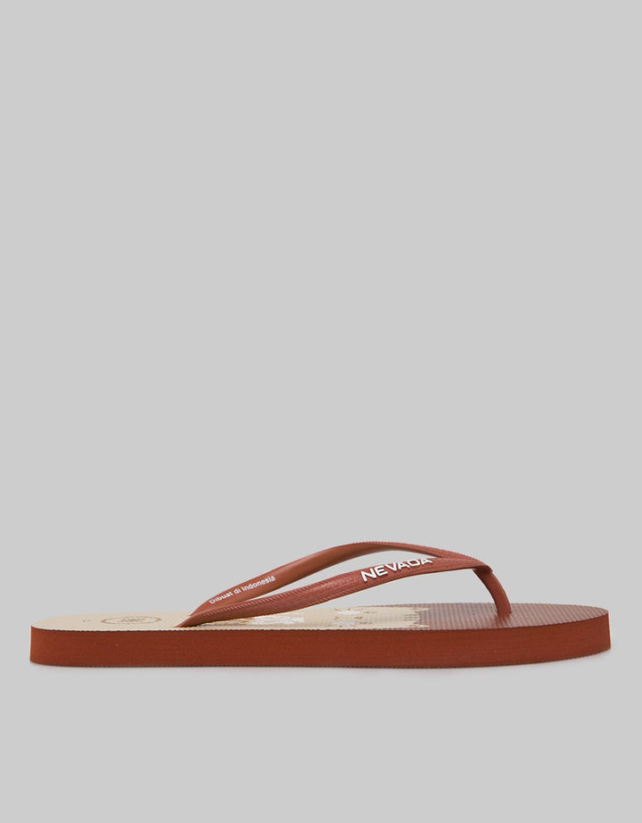 Nevada Flip Flops Animal Cartoon