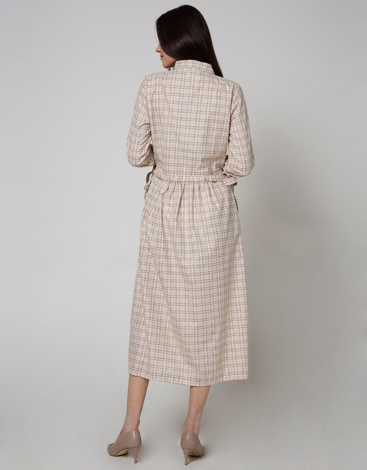 Triset Check Casual Dress