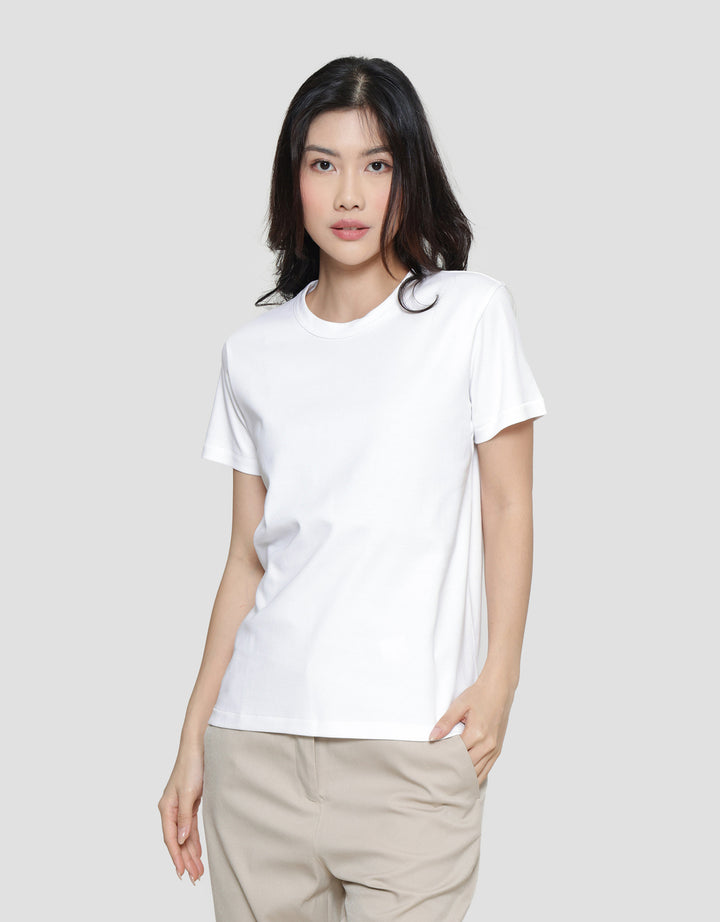 Suko Women's Round Collar Basic T-Shirt
