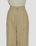 Suko Linen Pleated Blend Women's Long Pants