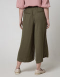 St. Yves Coulotte Gynella Cursh Fabric Women's Trousers