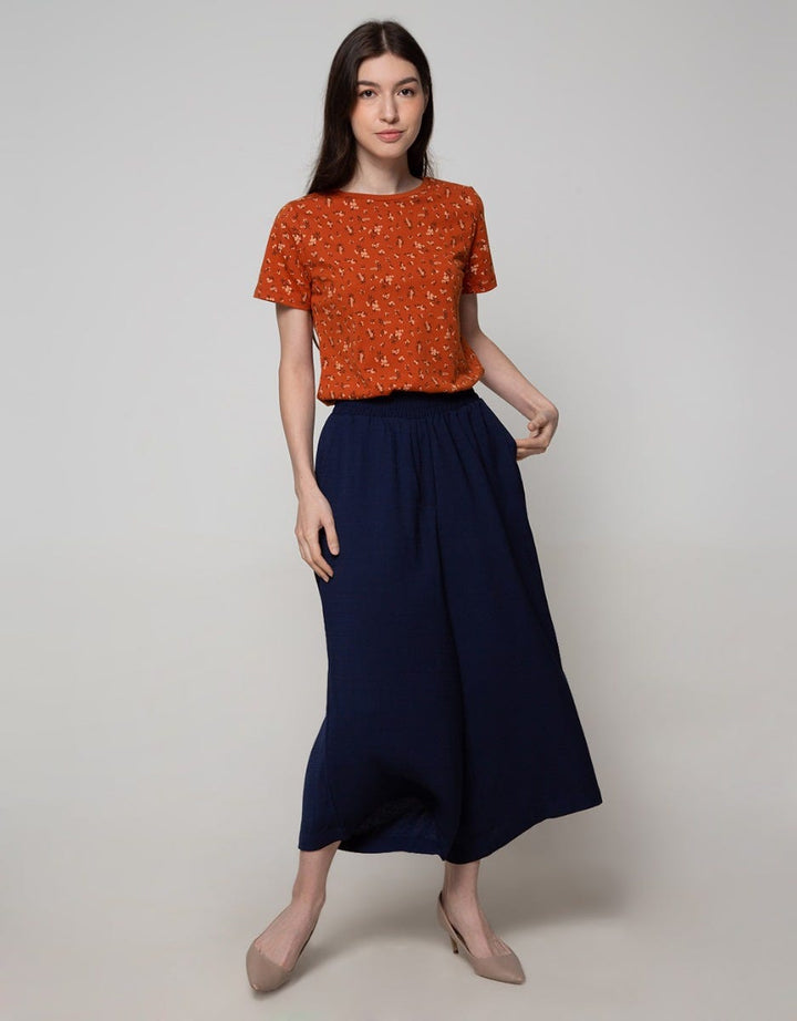 St. Yves Coulotte Gynella Cursh Fabric Women's Trousers