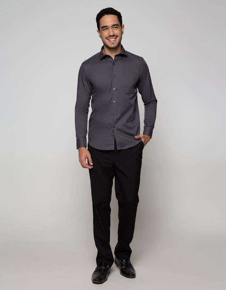 Cardinal Formal Kemeja Formal Lengan Panjang