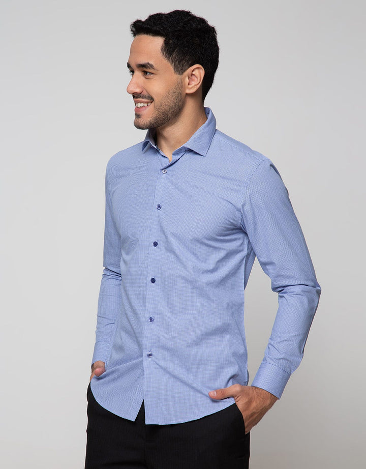 Cardinal Formal Kemeja Lengan Panjang Slim Fit