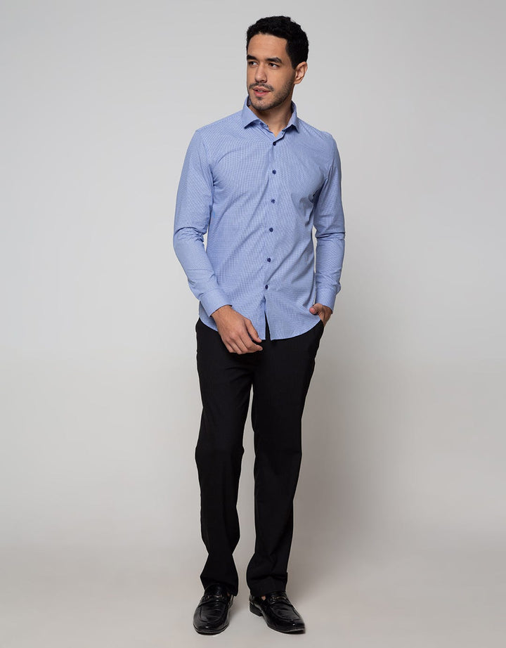 Cardinal Formal Kemeja Lengan Panjang Slim Fit