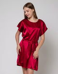 Cynthia Satin Batwing Sleepdress