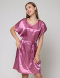 Cynthia Satin Batwing Sleepdress