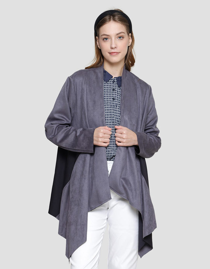 Cardinal Femme Asymmetric Women's Long Sleeve Jacket