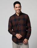 Larusso Kemeja Flannel Panjang
