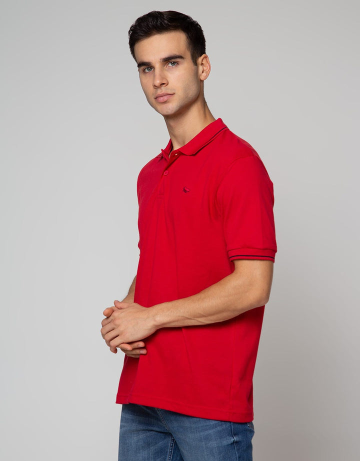 Walrus Basic Casual Polo Shirt Men