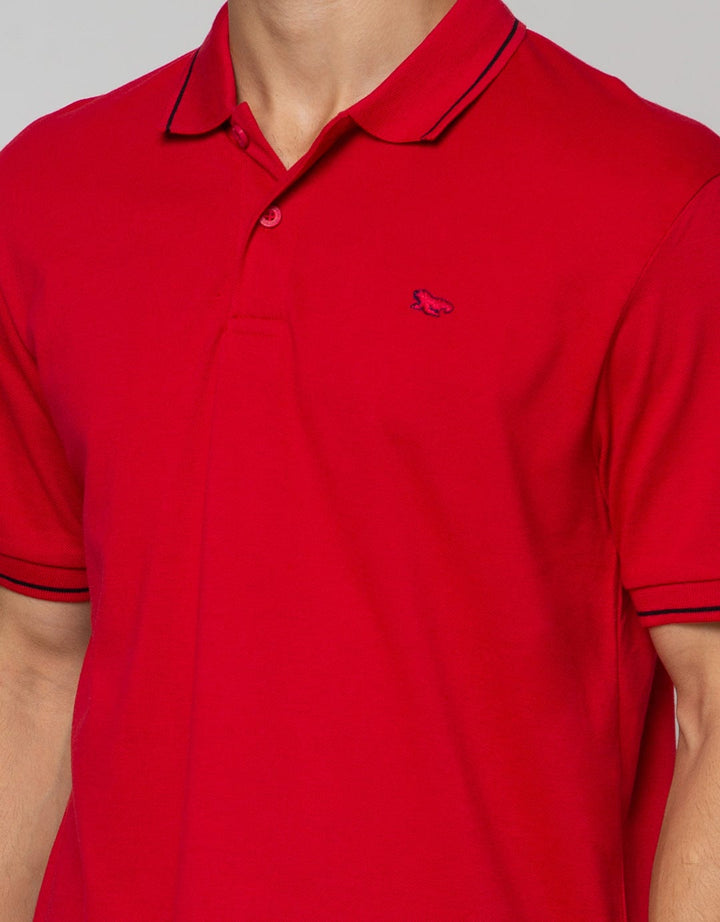 Walrus Basic Casual Polo Shirt Men