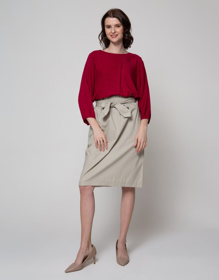 MIDI SKIRT WITH BIG