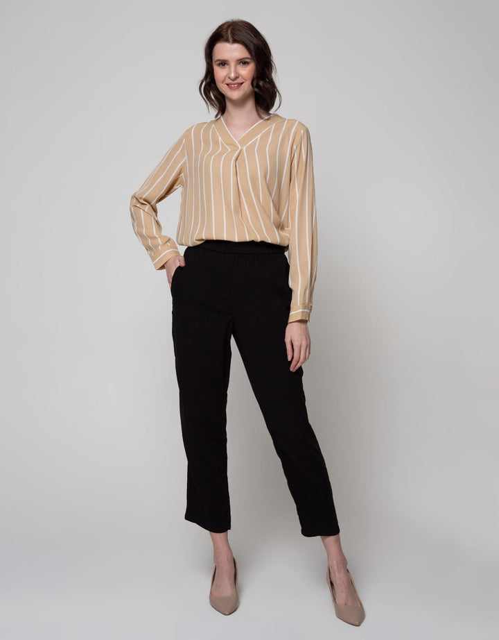 Connexion Long Pants Poly Cella With Elastic Waist Full