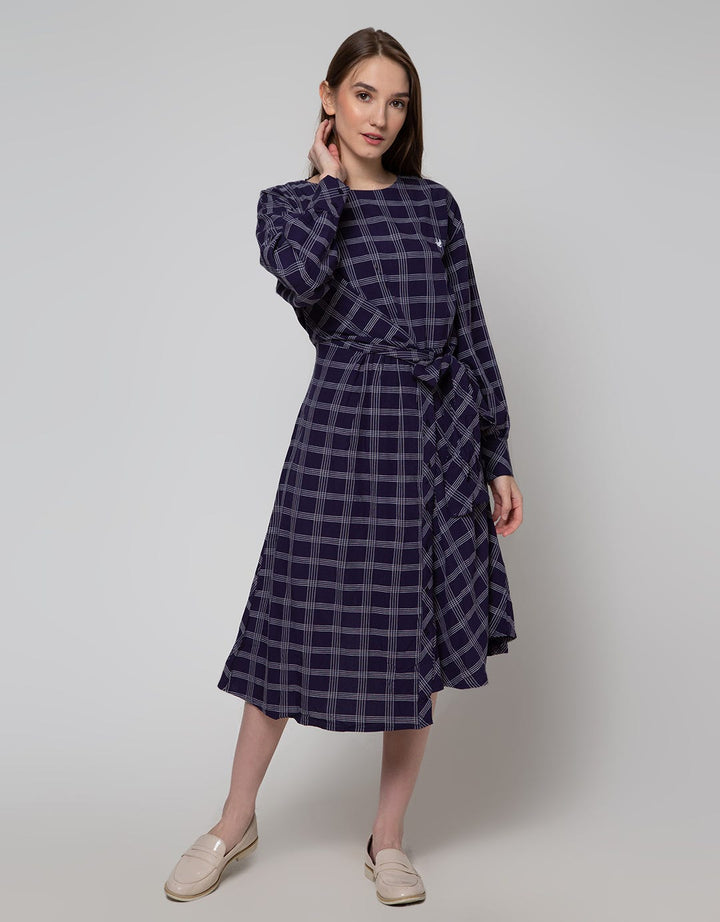 Cardinal Girl Tunik Print Check