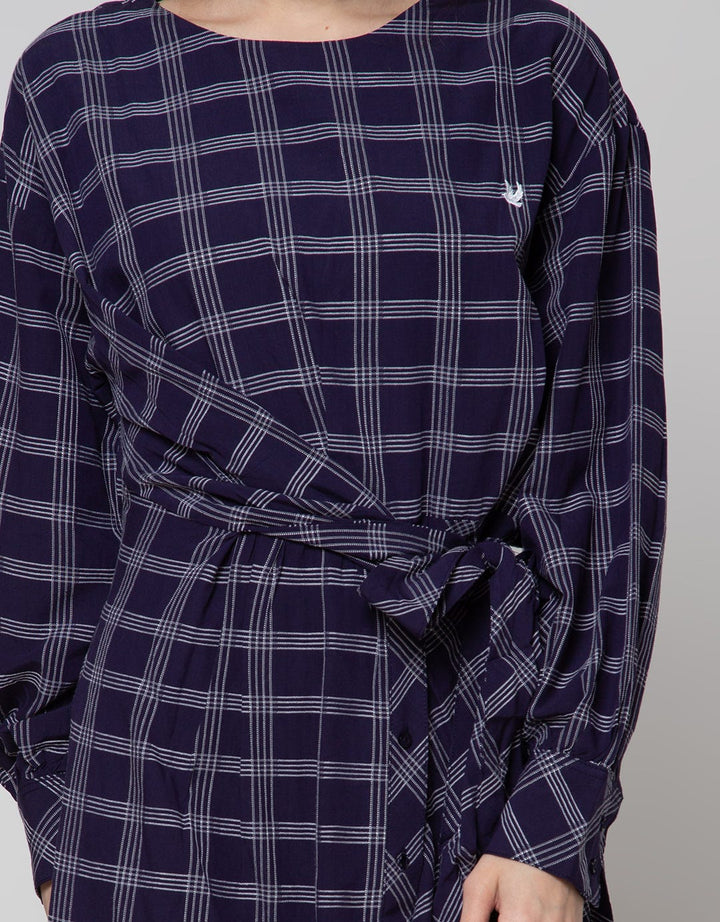 Cardinal Girl Tunik Print Check