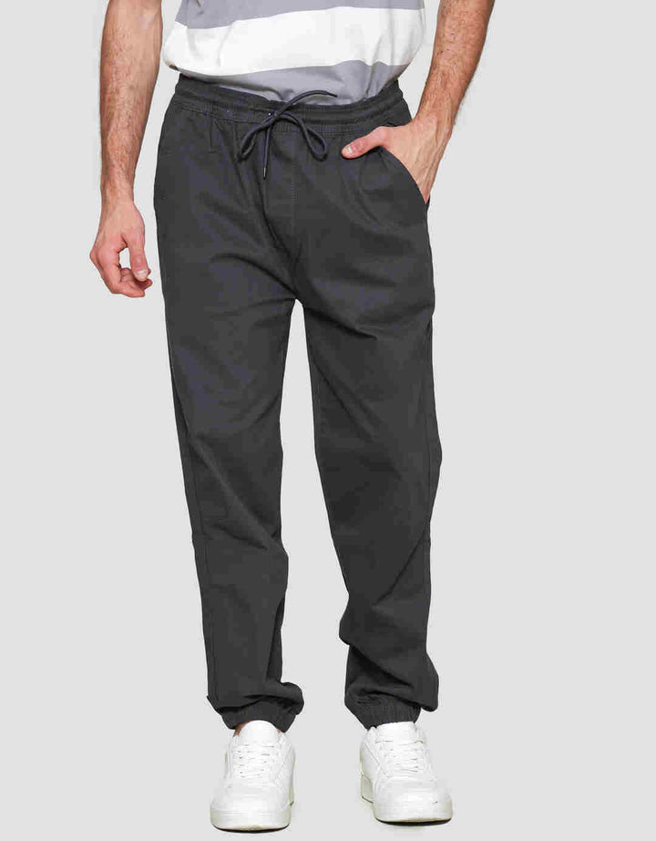 Nevada Basic Color Celana Jogger Pria