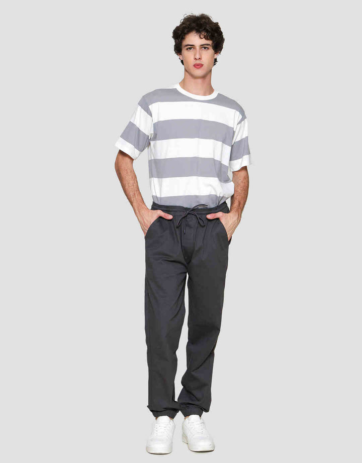 Nevada Basic Color Celana Jogger Pria