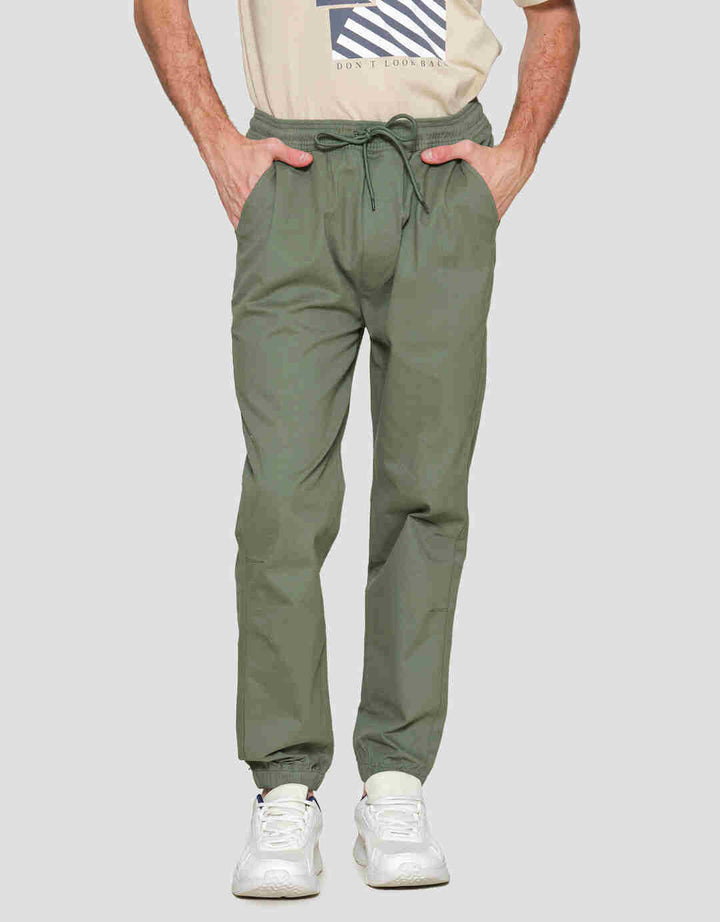 Nevada Basic Color Celana Jogger Pria