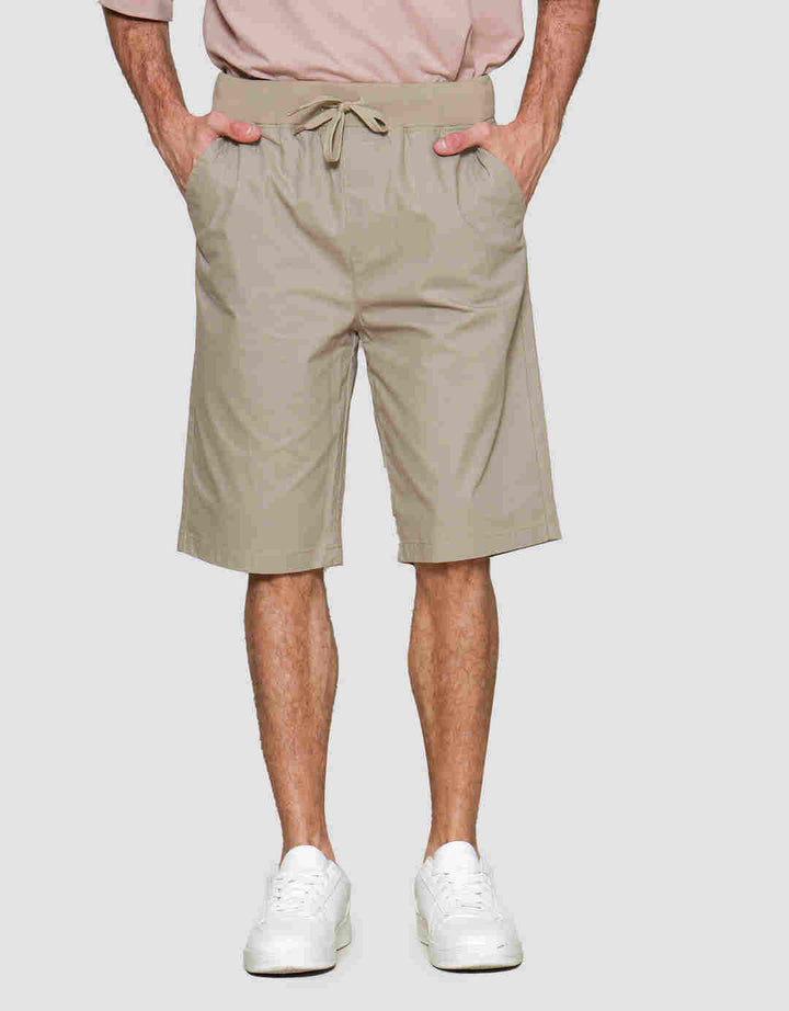 Nevada Rib Bottom Print Herringbone Celana Pendek Pria