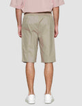 Nevada Rib Bottom Print Herringbone Celana Pendek Pria