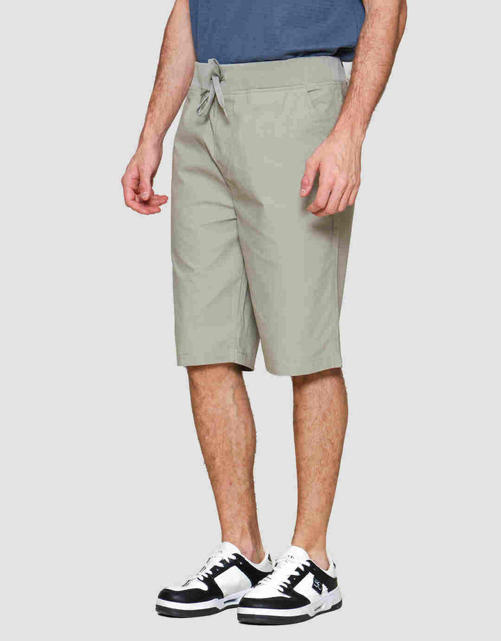 Nevada Rib Bottom Print Herringbone Celana Pendek Pria