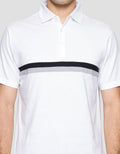 Cole Stripes Cut&Sewn Kaos Polo Pria