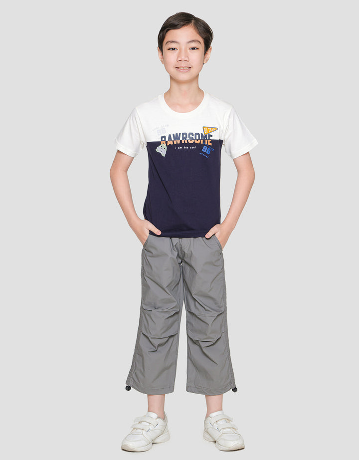 Little M Cns Dino All Kaos Lengan Pendek Anak Laki-Laki