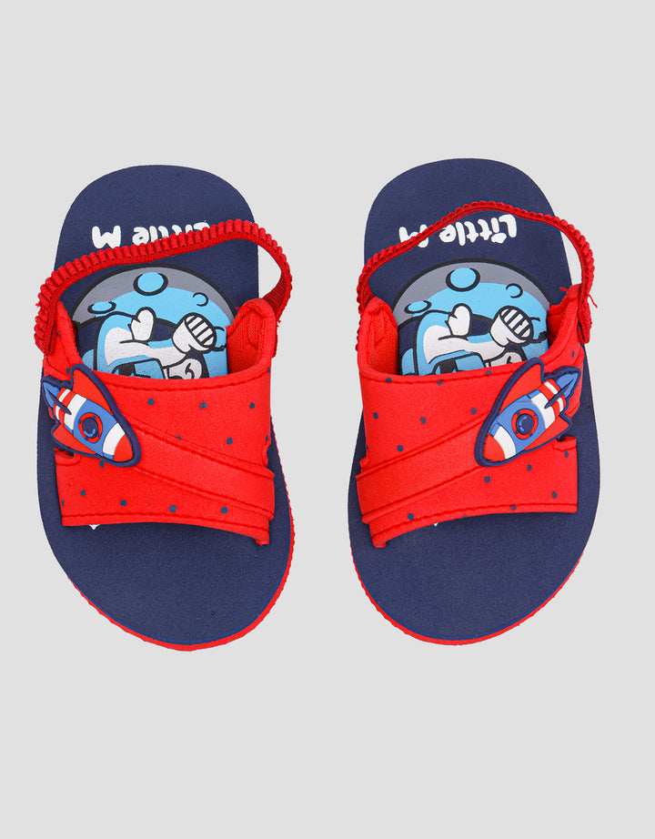 Little M Rocket Slipper Boys Sandals
