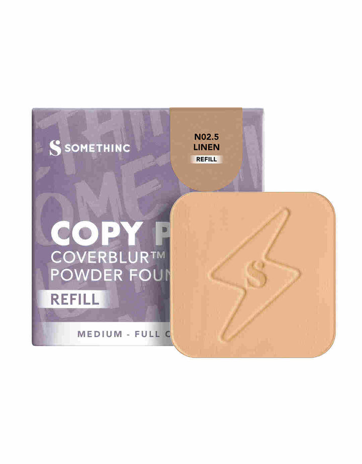 Somethinc Refill Copy Paste Coverblur Powder Foundation N025 Linen