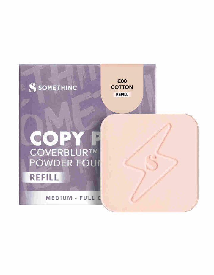 Somethinc Refill Copy Paste Coverblur Powder Foundation C00 Cotton