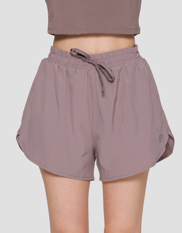 Suko Celana Pendek Sport Logo Wanita