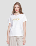 Connexion Arabian Font Kaos Lengan Pendek Wanita
